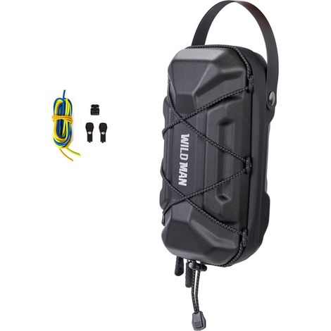 Sac de guidon de vélo étanche à dégagement rapide, coque rigide, rangement étanche pour Scooter (1/5)