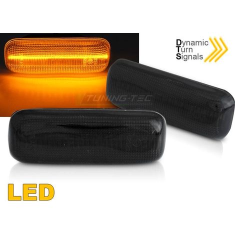 Paire Clignotant Repetiteur Mercedes ML W163 de 1998 a 2005 Led Fume Dyn-37075676 (1/3)