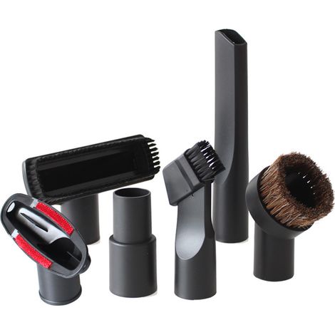 Accessoires pour aspirateur : brosse, embout d'aspiration, tête d'aspiration, kit d'adaptateur pour tête de brosse ronde, diamètre 31 mm et 35 mm. (1/5)