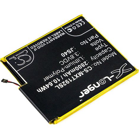 NX - Batterie téléphone, smartphone, GSM pour Motorola 3.8V 2800mAh - JS40 (1/2)