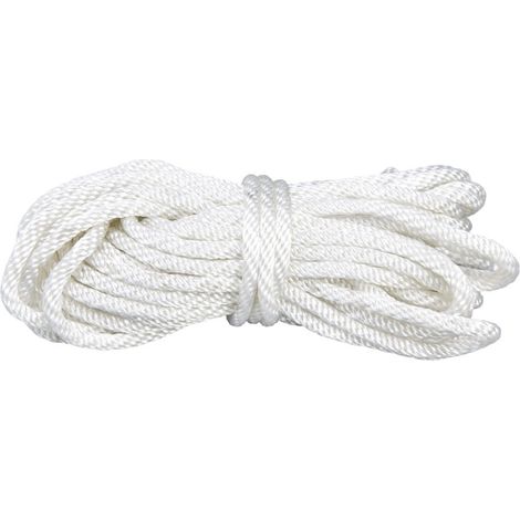 Corde de démarrage à traction en Nylon, 10m/32,8 pieds de Long, pour scie à chane, tondeuses à gazon, pièces de moteur 5,0 mm (1/5)