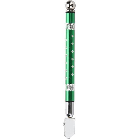 Coupe-verre portable à molette avec poignée antidérapante pour verre de 3 à 15 mm (doré) (1/5)