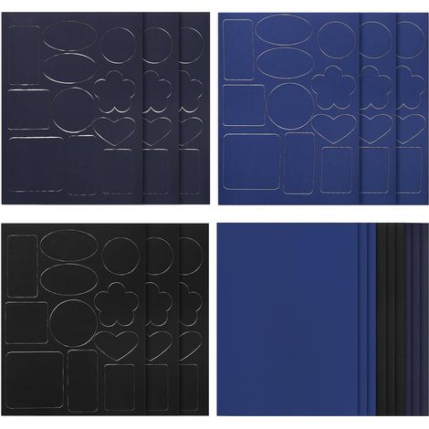 18 Pièces Patchs de Réparation en Nylon, Auto-Adhésif Patch Réparation Doudoune Étanches Tissu Autocollant Reparation pour Manteaux, Tentes, Sacs de Couchage, Imperméable (1/5)
