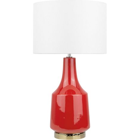 Table Lamp TRIVERSA Ceramic Red (1/5)