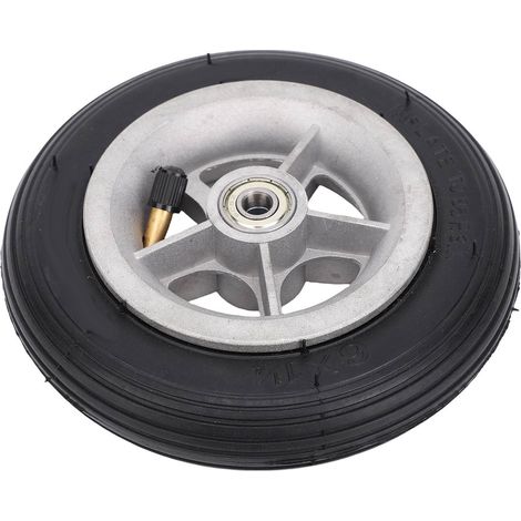 Ortviai Roue de trottinette gonflable 6x1¼ (150 mm) avec jante en alliage d’aluminium – résistante aux chocs et amortissante (1/5)