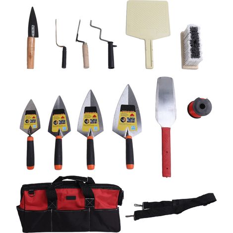 Eosnow Spachtelmesser-Set in mehreren Gren, Edelstahl-Betonschaber, Mauerwerks-Handwerkzeuge zum Auftragen von Trockenwnden (1/5)
