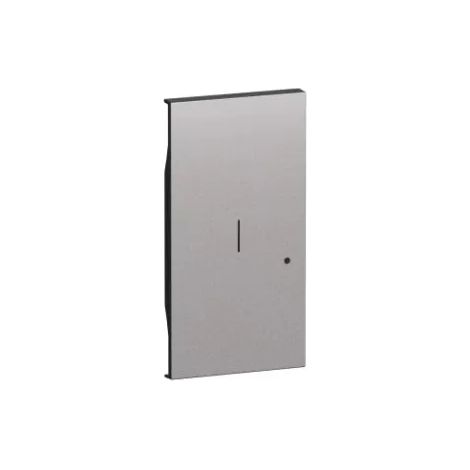 Cover bticino Living Now 2 moduli Steel per comando luci wireless KS42M2