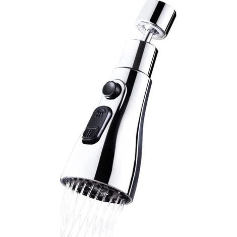 3 kitchen faucet modes, 360° swivel, water-saving, G1-2 aerators, M22 thread, d[845] connector (1/4)