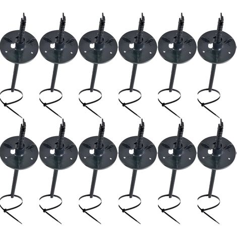 12 Suspentes de canalisation pour tube PVC Ø100mm à Ø125mm - Nicoll (1/2)