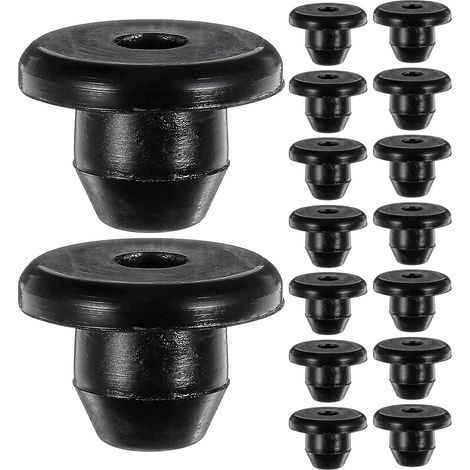 Lot de 36 bouchons de réservoir pour cric hydraulique, bouchons de remplissage en caoutchouc pour bouteilles d'huile, à tête plate pour la réparation de véhicules, accessoires pour (1/5)