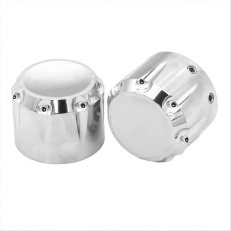 Cachette de Moyeu de Roue Avant pour Moto XL883 XL1200, Couvercle d'Axe en Métal, Protection de Jante, Accessoire de Personnalisation (1/5)