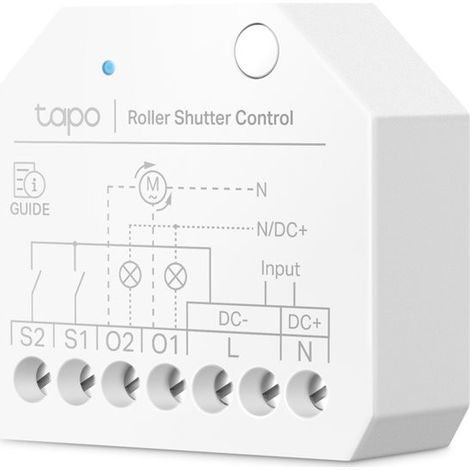 TP-LINK TAPO S112 MODULE RELAIS SMART WI-FI SWITCH  CONTRÔLE DES VOLETS ROULANTS ET DES RIDEAUX  GESTION DE LA LUMIÈRE BIDIREC