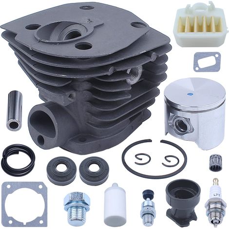 Kit de piston de cylindre pour Husqvarna 346XP 350 351 353 Filtre à air 44mm (1/5)