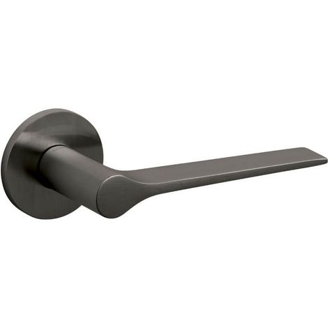 Poignée de porte design Lama L anthracite - M106NSB8BUS