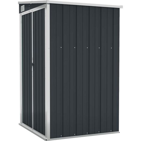 Maison Exclusive - Capanno da Giardino a Parete Antracite 118x100x178 cm Acciaio
