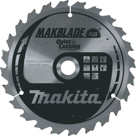 Makita D-46408 Circular Saw Blade 260 X 30 60 Teeth Fine Cut - Table Mitre Saw