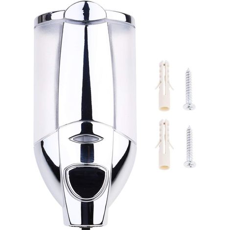 Filiyano-Distributeur de savon mural en plastique, porte-savon liquide, rechargeable pour salle de bain (1/5)