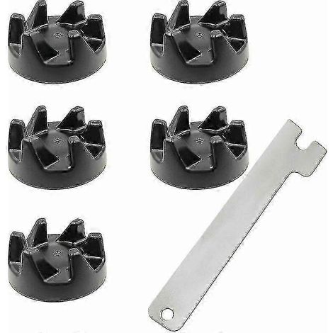 Paquete de 5 acoplamientos de goma para batidora Kitchenaid con herramienta de extracción (9704230 hwy)