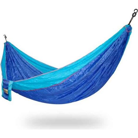 Hamac parachute 1 place bleu (1/2)