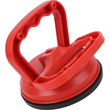 Ventouse en verre pour plaque de cuisson, pince simple, rouge, pour carrelage et revêtements de sol en plastique ABsPVC (1/5)