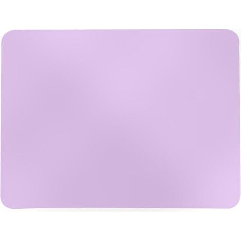 Sets de table en silicone résistant à la chaleur, 40 x 30 cm, antidérapants, pour plats chauds, lot de 3, violet clair (1/5)