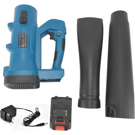 Souffleur de feuilles électrique sans fil léger ABS puissant avec batterie 1500mAh et chargeur pour jardin patio neige (1/5)
