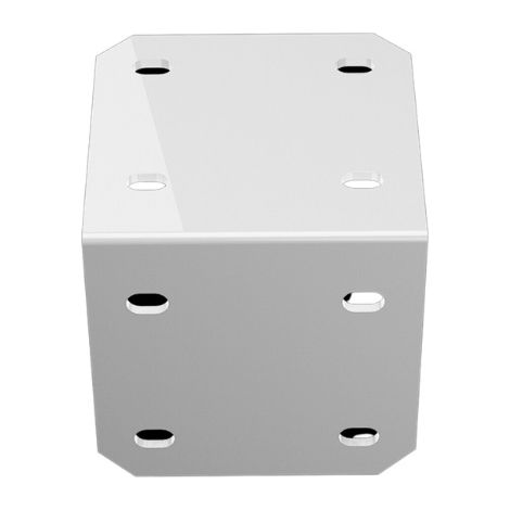 HOME DELUXE - Supporto a soffitto per tende da sole ERA  Colore: bianco, quantità: 1