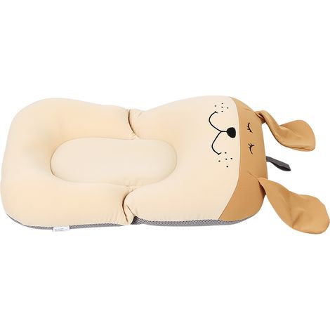Coussin de bain flottant souple pour nouveau-né et nourrisson (1 pièce), marron (1/5)