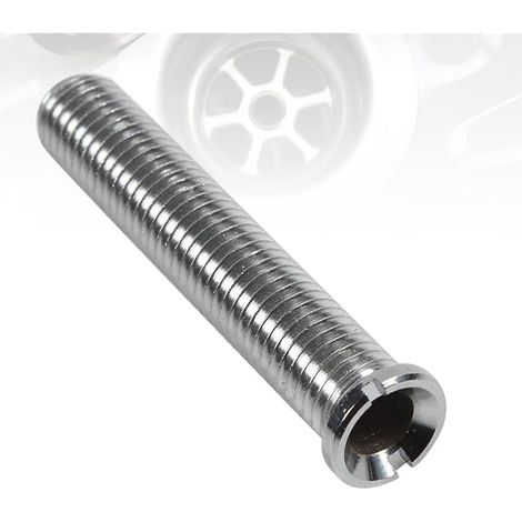 Vis creuse M12 x 70 mm pour évier - Vis creuse en laiton chromé - Vis de réglage pour bonde à tamis - Vis de réglage pour lavabos - Pièces de rechange pour évier Franke/Blanco (1/5)