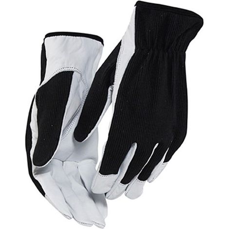 Pack x12 gants de travail artisan cuir BLAKLADER 2276 - Blanc - 9 (L) (1/2)