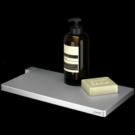 Estante Select + Shelf para montaje en perfil de pared, sin taladrar, plata mate (SL2101087) (1/4)