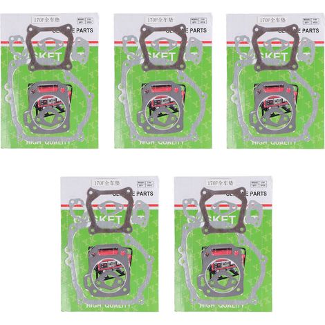 Kit joint moteur 5 pièces professionnel - Joint culasse, joint carburateur, bouchon respiration, joint silencieux (1/5)