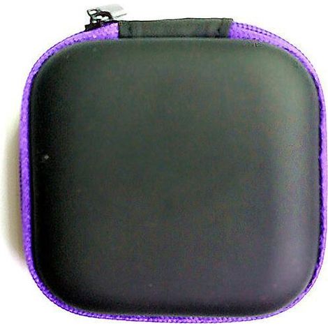 un Sac Pour Casque Violet, Une Mini Bote De Rangement Rigide, Une Bote Pour Casque (1/5)