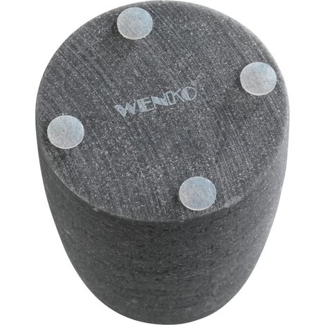 WENKO Puffer für Accessoires 4er Set, selbstklebend, Kunststoff, 1x1cm, Transparent (1/3)