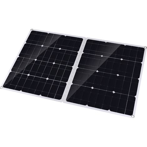 Foldable Solar Panel Car Van Boat Caravan Camper Trickle No controller (1/4)