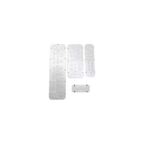 Zubehörträger rittal 530 mm grau langlebig