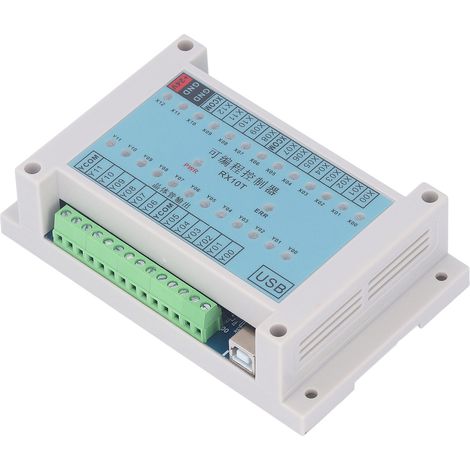 Automate programmable industriel multicanal (PLC) pour relais temporisé d'électrovanne 12-24 V (1/5)