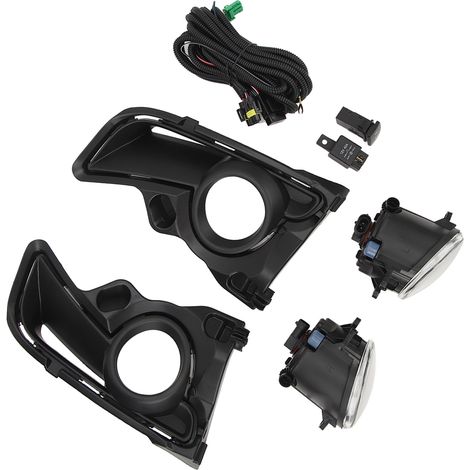 Phares antibrouillard avec enjoliveur, câblage et interrupteur, haute luminosité 520400E030 pour Highlander XU50 2017 à 2019 (1/5)