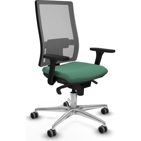 Piqueras et Crespo Horna Chaise de bureau vert émeraude (1/3)