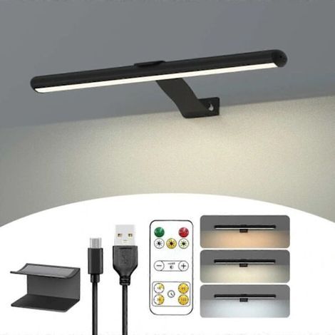 Lampe murale magnétique sans fil rechargeable avec télécommande. 300 lm. 3 modes d'éclairage. (1/4)
