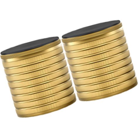 Niveleurs réglables de meubles de 3,3 cm à 75 mm en hauteur, pieds antidérapants en aluminium, stabilisateurs de levage pour la maison (1/5)