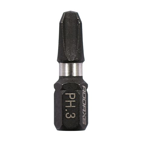 TIMCO X6 Impact Phillips Driver Bit - No.3 x 25