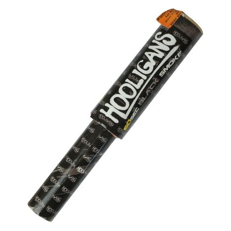 Bougie fumigène Hooligans avec poignée, noire, 1 pièce. (1/5)