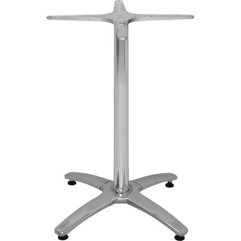 Pied de Table pour Plateau 800 mm 4 Pieds en Aluminium - Bolero (1/5)