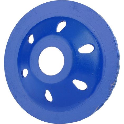 Diamantschleifscheibe für Beton, Mauerwerk und Stein, 4 Zoll, blau (1/5)