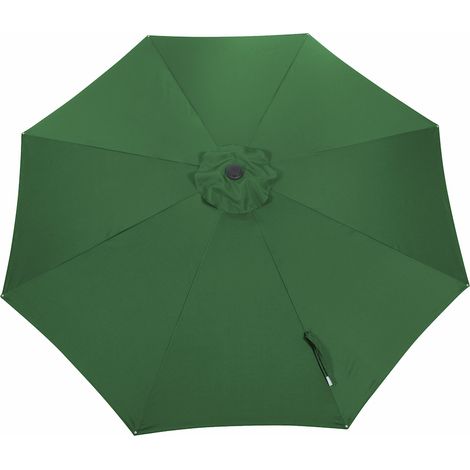 PROLOISIRS Toile Parasol Mat Droit 300 par 8 Polyester 200gr SD - Amande