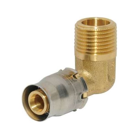Alpex Plus Übergangswinkel mit Außengewinde 16 x 1/2'' Steckfitting MS 87316782