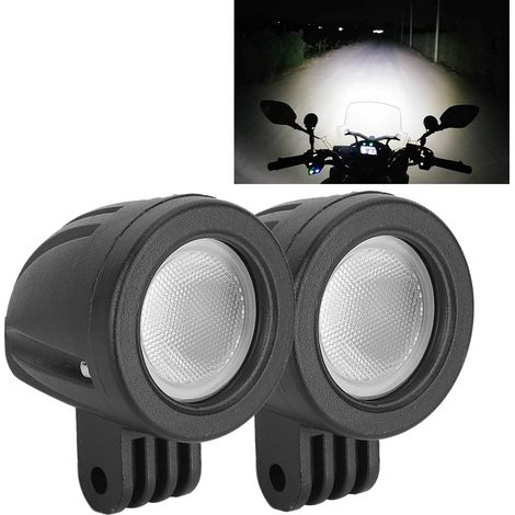 Lot de 2 lampes LED 10 W pour voiture, étanches IP67, pour moto, camion, bateau et extérieur. (1/5)