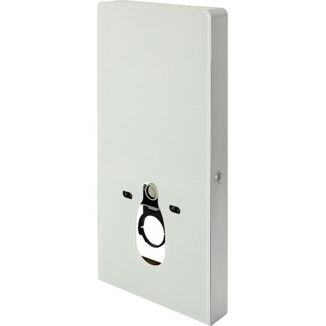Milano Arca 483mm Bathroom Toilet WC Unit for Wall Hung Pan - White