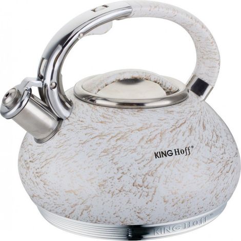 Bollitore con fischietto, linea oro, 3,0 l, KH-1066 (1/3)